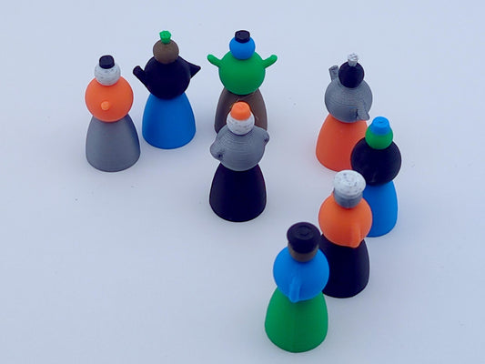 Keeple, 8 pcs, random design and colors