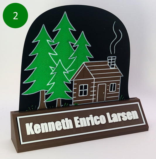 Passion & Name plate