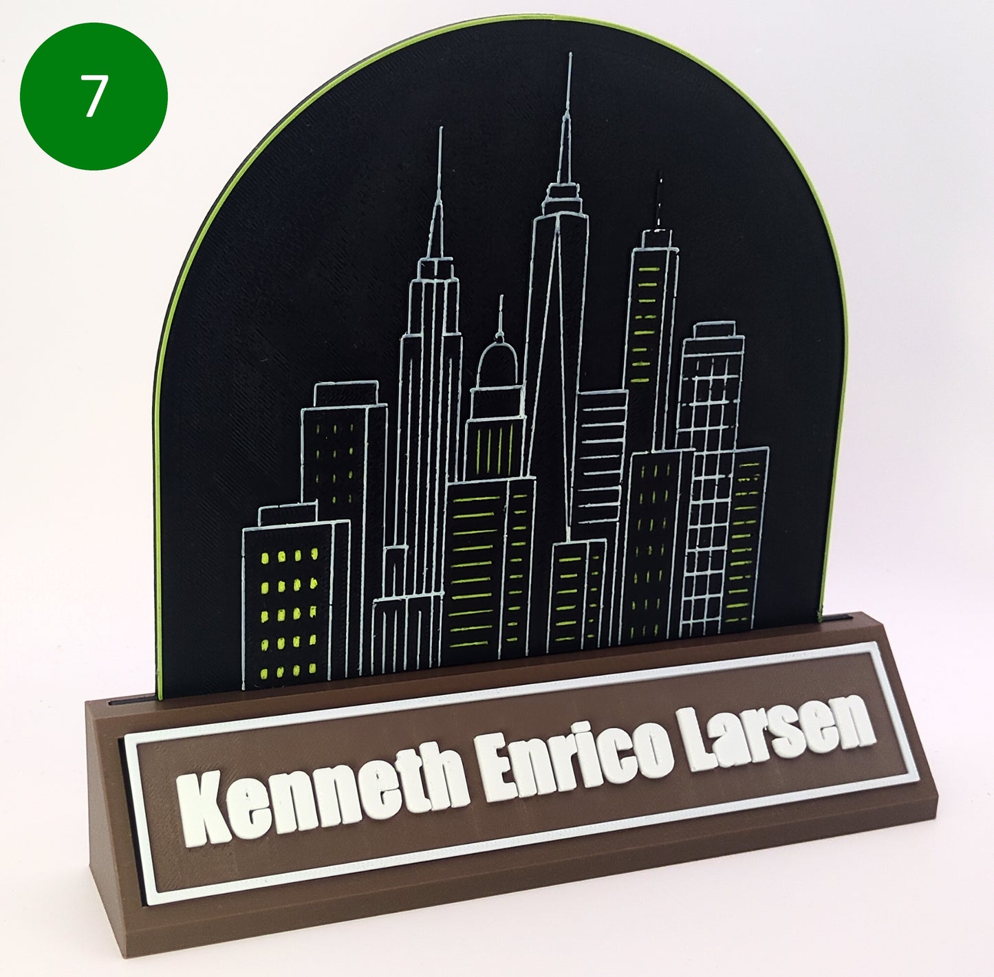 Passion & Name plate
