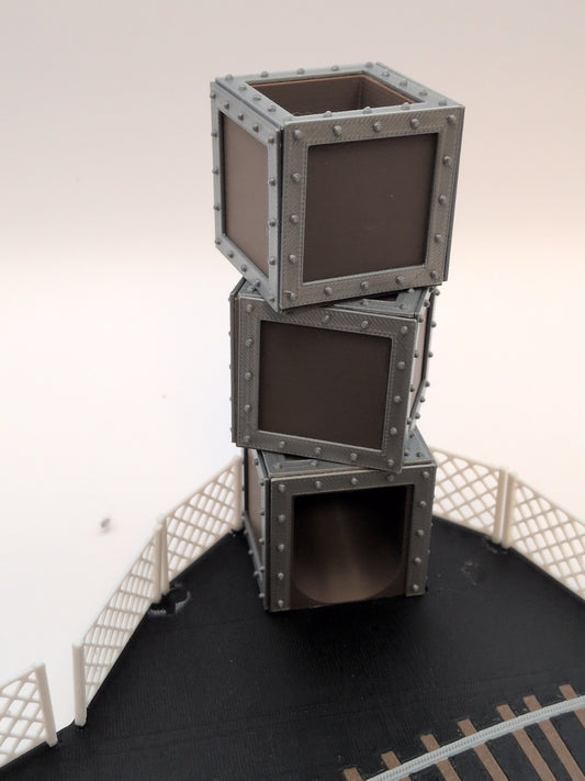 Dice tower - Train yard
