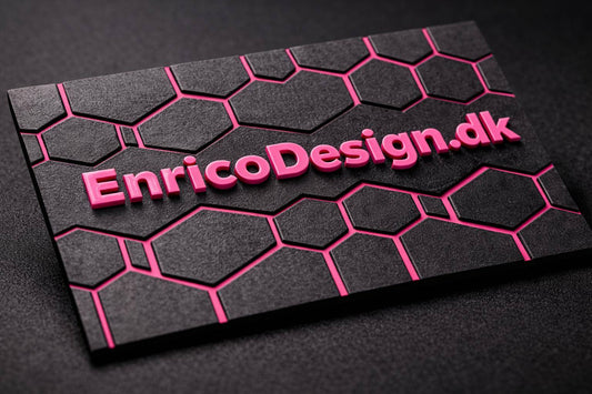 Designet 3D Visitkort