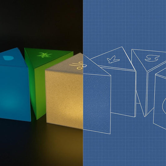 Print yourself - 4 Element lamps (from 5th element)
