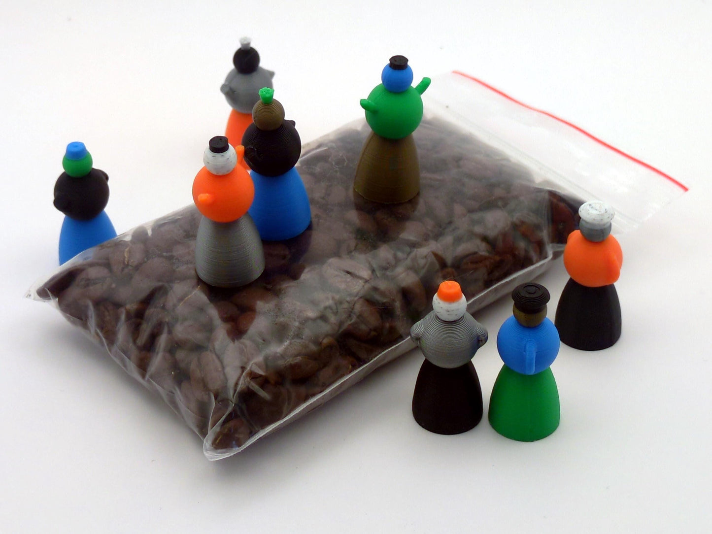 Keeple, 8 pcs, random design and colors