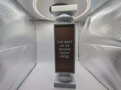 STL - The piller. Stor søjle til store budskaber