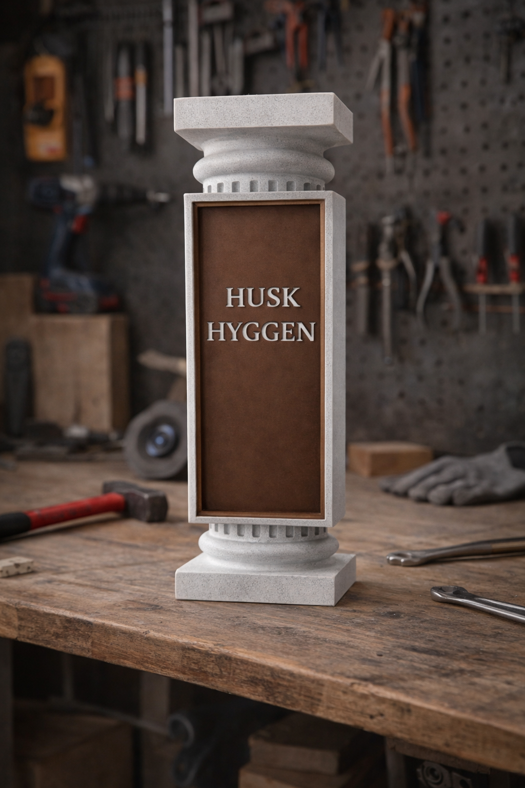 STL - The piller. Stor søjle til store budskaber