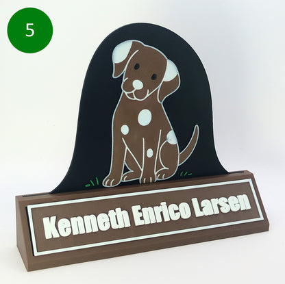 Passion & Name plate
