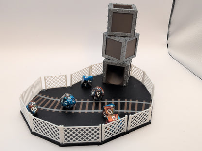 Dice tower - Train yard