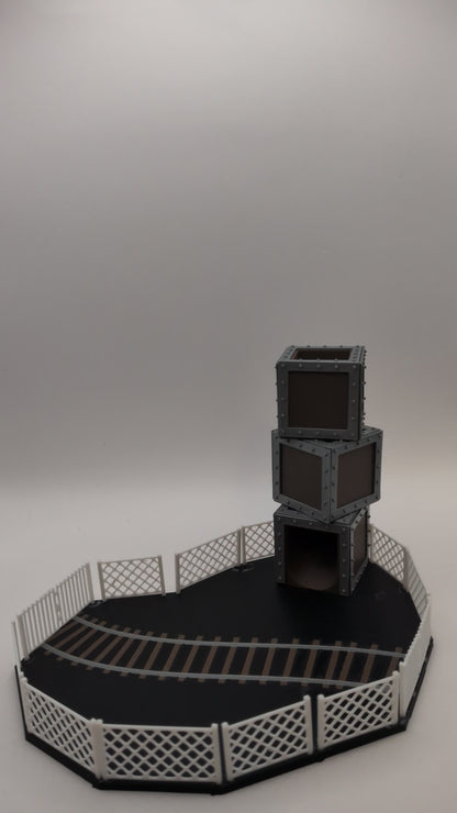 Dice tower - Train yard