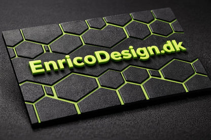 Designet 3D Visitkort