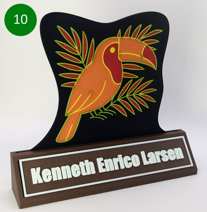 Passion & Name plate